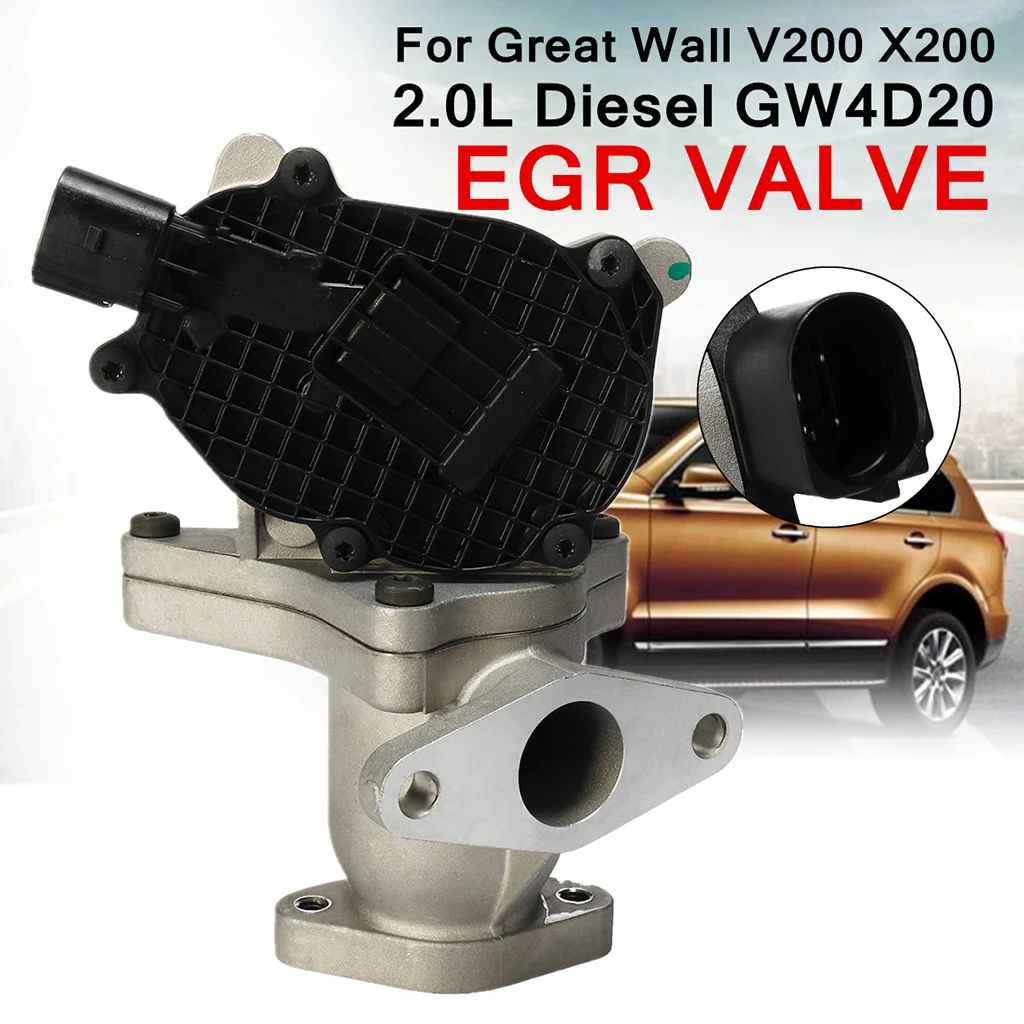 

EGR VALVE 1207100-ED01A for Great Wall V200 X200 2.0L Diesel GW4D20, Aluminium Alloy