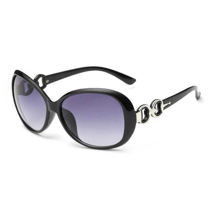 

Солнцезащитные очки в стиле ретро женские, овальные брендовые дизайнерские винтажные круглые фиолетовые солнечные очки с большой оправой