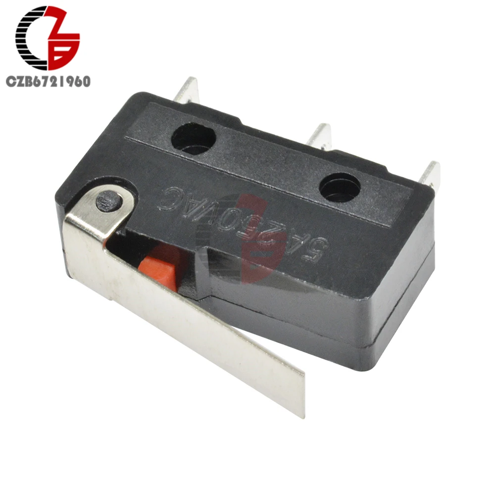 10 шт. KW11-3Z 5A 250V микропереключатель 3Pin такт переключатель пряжки микро переключатель выключатель для бытовых Приспособления