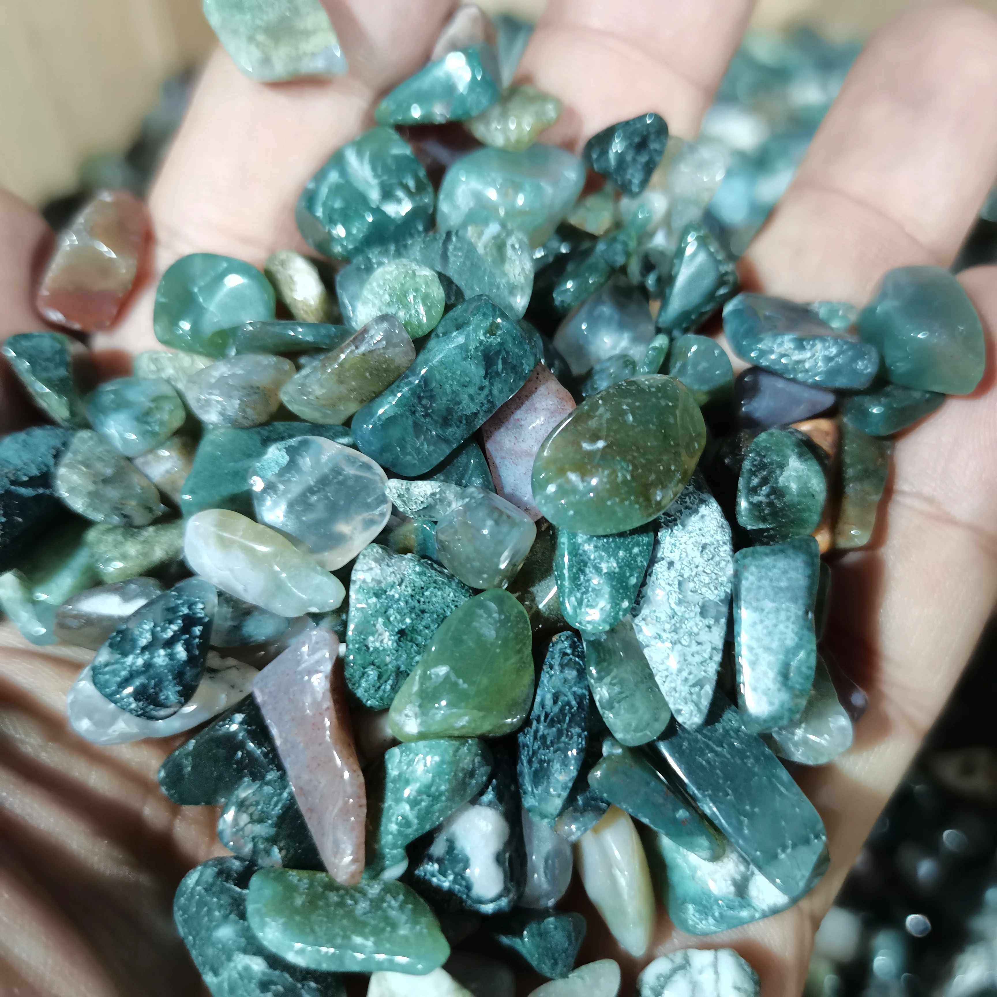 

500 г 100% натуральная водная трава, агатовый гравий, квадратный грубый камень, Минеральные Кристаллы, аквариумы и украшение для аквариумов