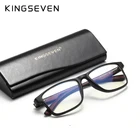 Очки KINGSEVEN TR90 Мужские квадратные, оптические аксессуары для защиты от сисветильник при близорукости, по рецепту, 2021