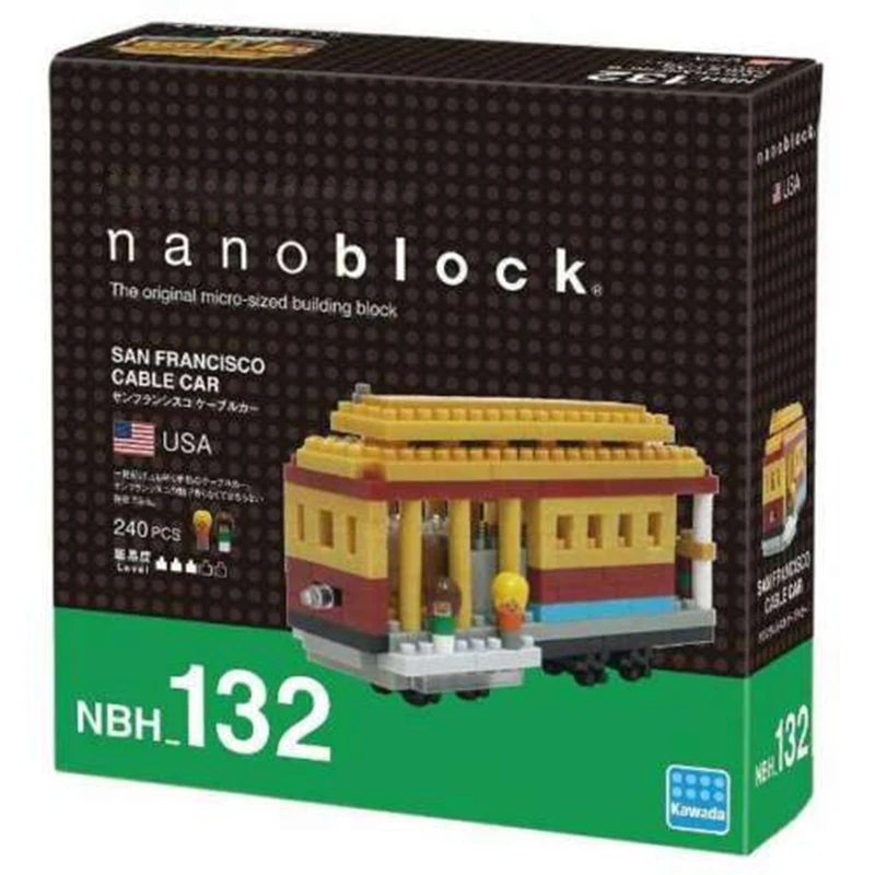 Nanoblock кабель для автомобиля в стиле селекторный автомобиль мини строительный