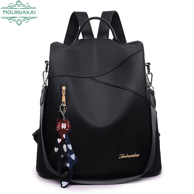 

Fashion Backpack Women Waterproof Oxford Cloth School Bags for Teenage Girls Casual Ladies Shoulder Bags Large Travel Backpack