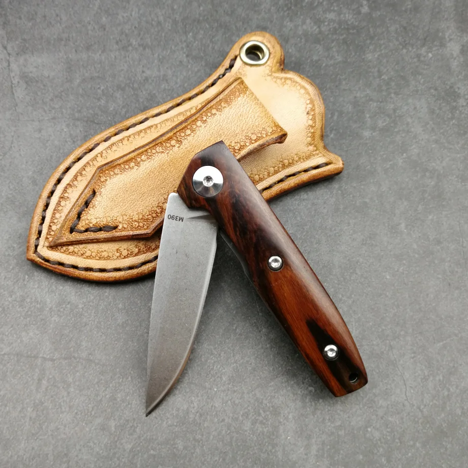 TUWO Kinves мини M390 порошок стали EDC Складной нож ключ нож высокой твердости ручной нож тактический нож