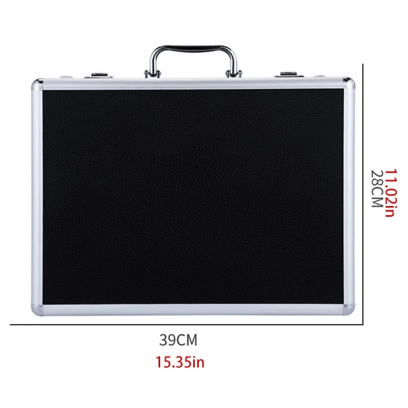 

Aluminum Hairdressing Tool Suitcase with Numlock Security System