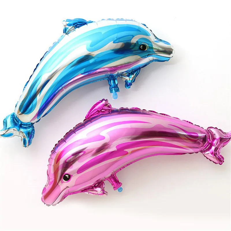 

Large 100*70 Cartoon Quality Dolphin Aluminum Balloon Wedding Party Decoration Supplies Aluminum Foil Balloon