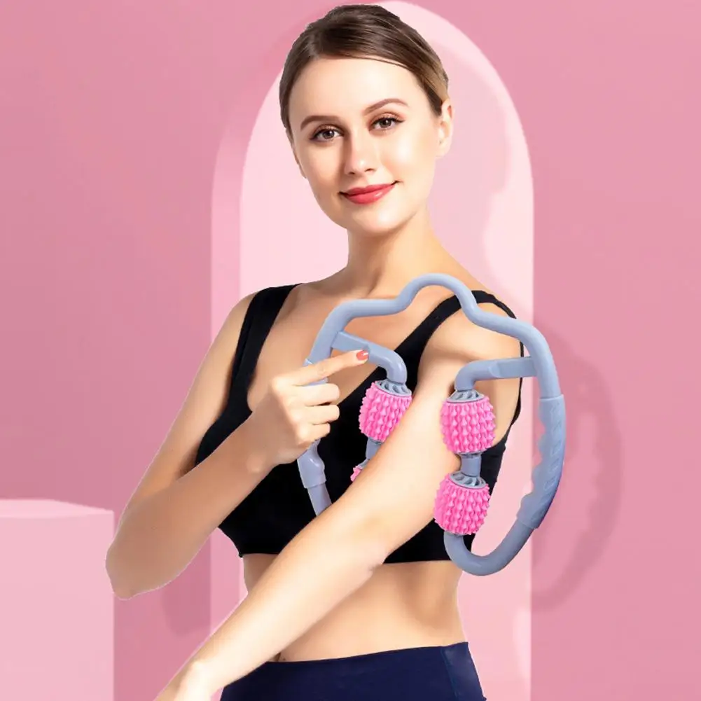 U-образный массажный ролик для рук ног снятия мышечных мышц ручной зажим икр