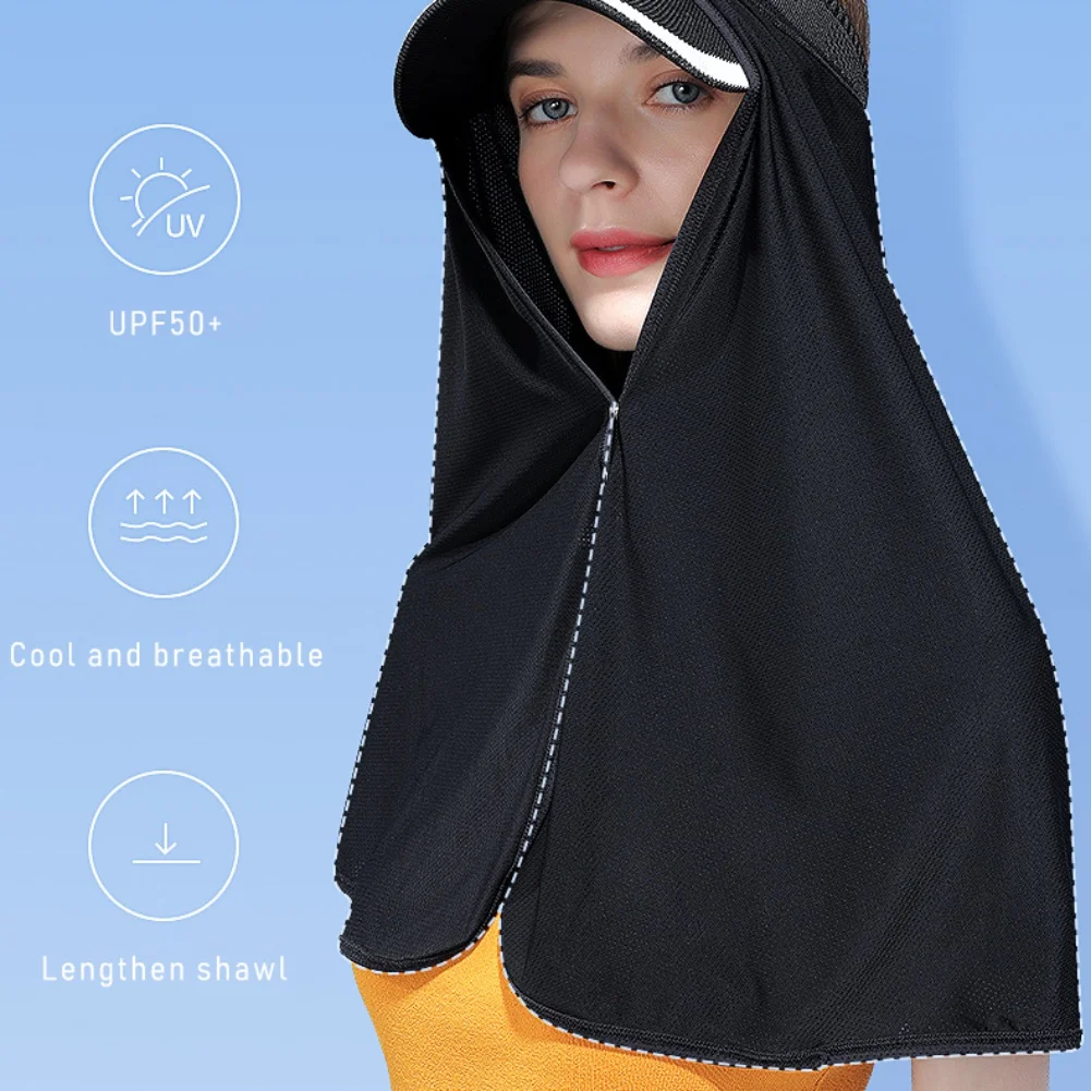 

Летние шапочки для шеи, быстросохнущие, солнцезащитные, шелковые, для рыбалки, влагопоглощающие, дышащие шапки