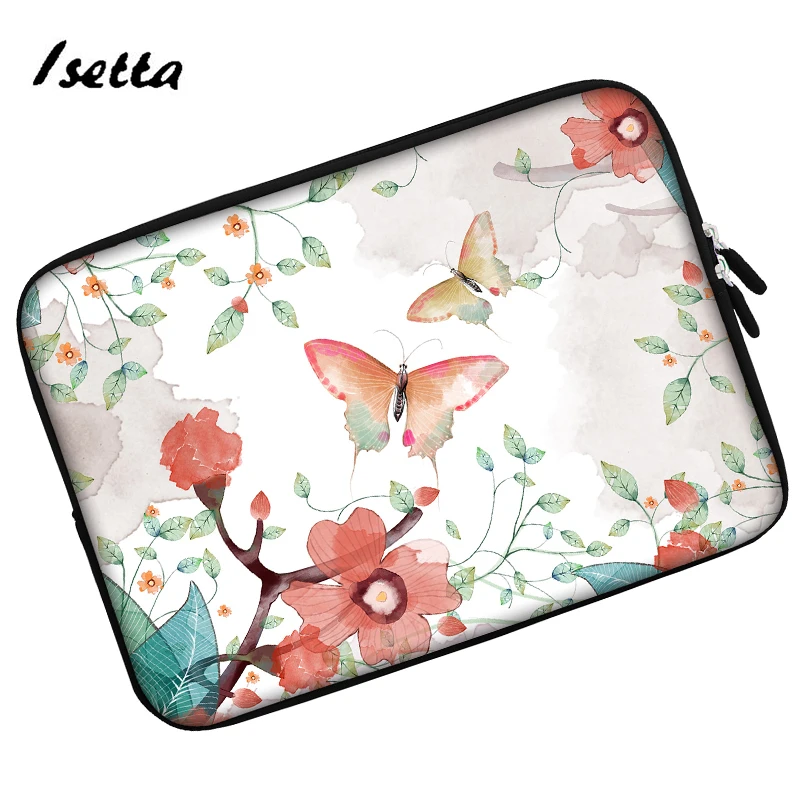 Butterfly -1 Бабочка 15,6 дюймов ноутбук рукав водонепроницаемый дорожный портфель бизнес мульти размер Lapto p сумка ноутбук чехол для Macbook Air Pro - Цвет: Butterfly -1