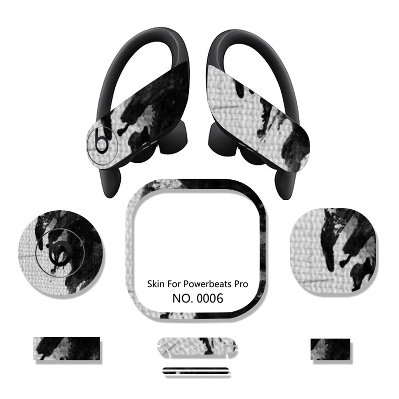 Mr NEW применимый для Powerbeats Pro стикер для наушников защитная пленка Beats стикер s Персонализированная наклейка против царапин s Cool Hot