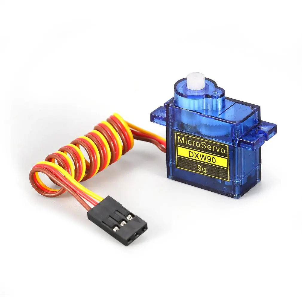 DXW 90 5 шт./лот 9g 3 5-6 0 в микро мини сервомотор рога для SG90 RC робот рука Вертолет