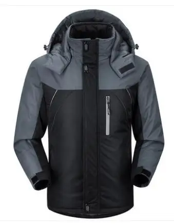 2021 зимняя куртка штурмовика Мужская Штурмовик плотное пальто с хлопковой