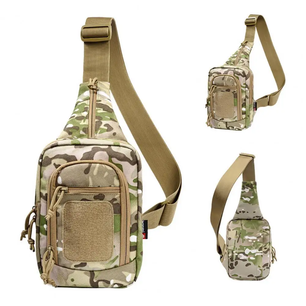 

Сумка на одно плечо с молнией, износостойкая легкая сумка через плечо слева/справа для пеших прогулок