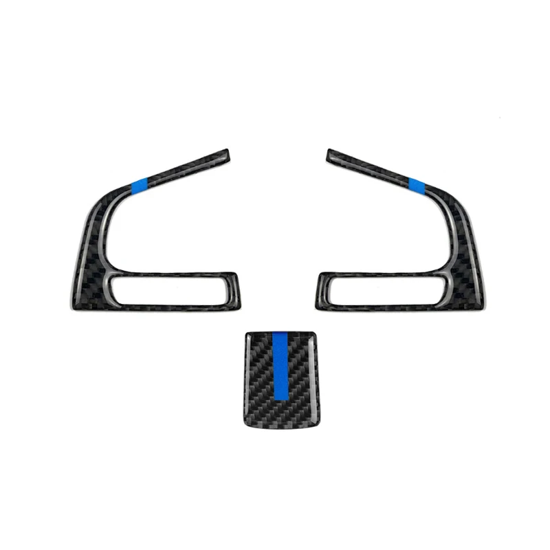 Кнопки на рулевое колесо для Subaru Forester 2016 2017 2018 из углеродного волокна молдинги