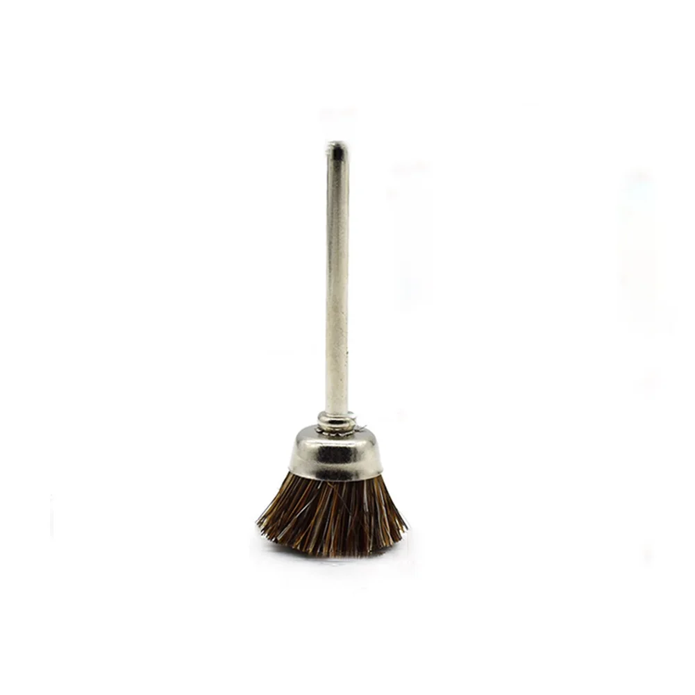 

Horse hair Cleaning Polishing Wire 3pc Brush Set Rotary Tool Polishing