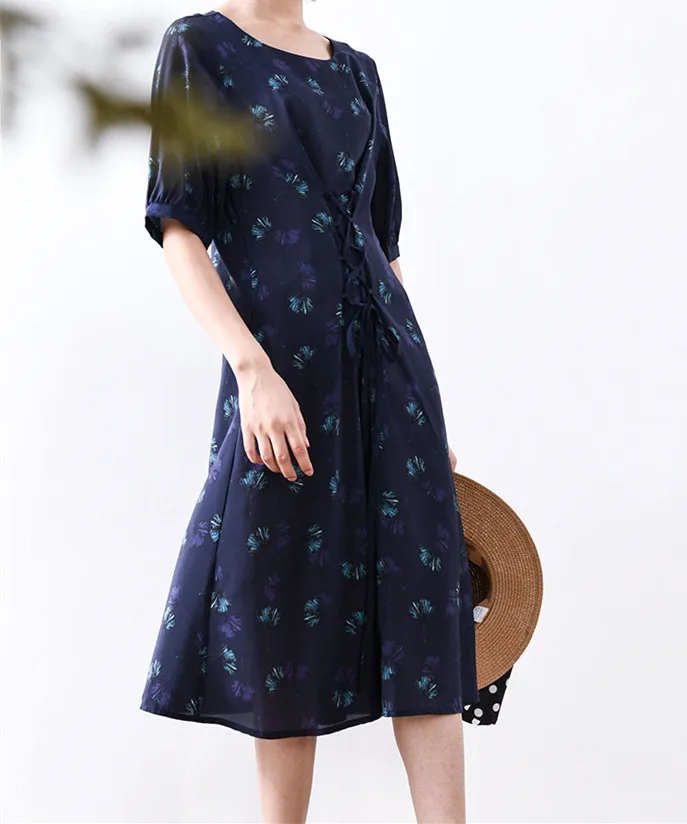 Женское длинное платье рубашка из натурального шелка Элегантное повседневное с