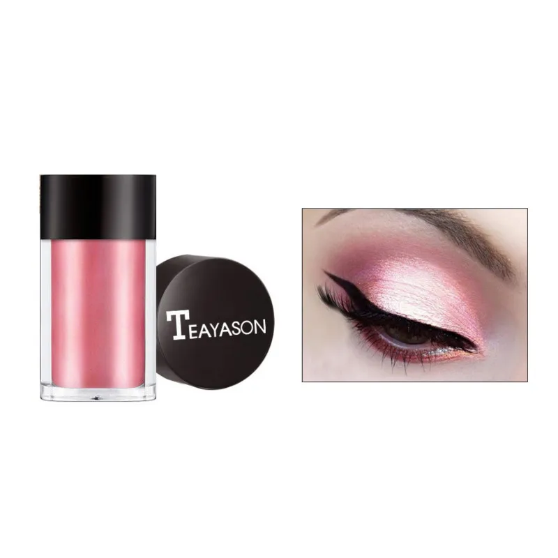 

Metallic Shiny Eye Shadow Pallete 8 Colors 3D Holographic High Light Shadow Earth Color Eye Waterproof Eye Makeup Cosmetic TSLM2