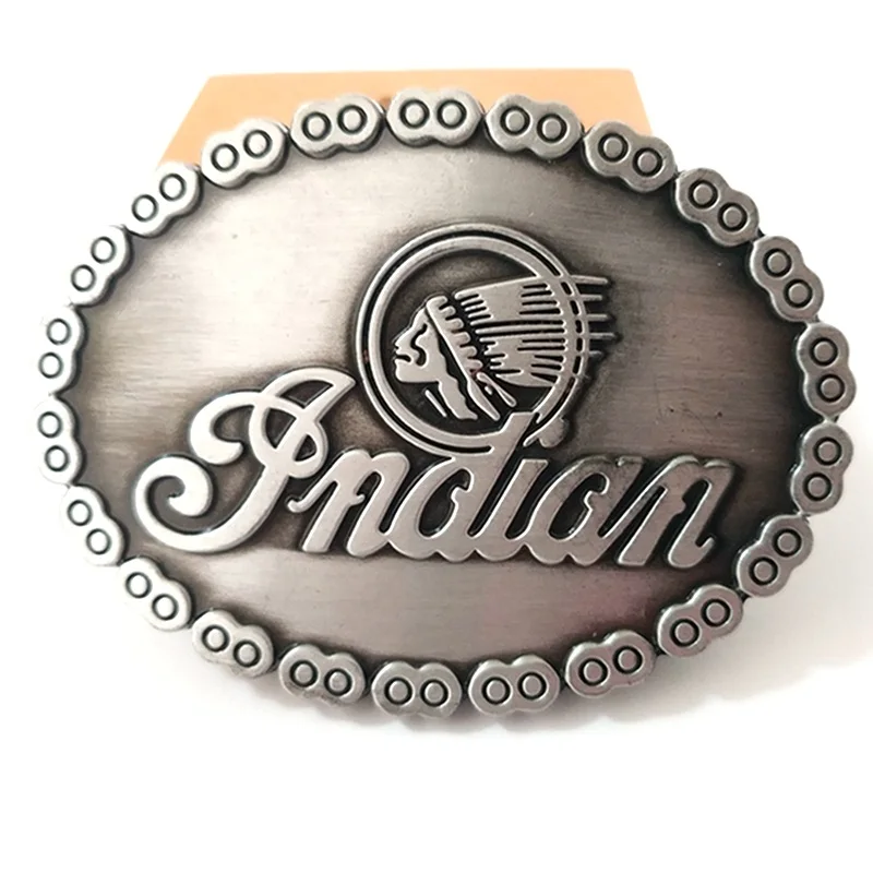 Западная мода металлические мотоциклетные цепи пряжки для ремня винтажные