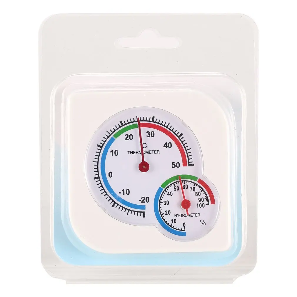 

Useful White Mini Thermometer For Nursery Baby House Room Wet Hygrometer -20~50 Deg.C Temperature Meter For Indoor Kids