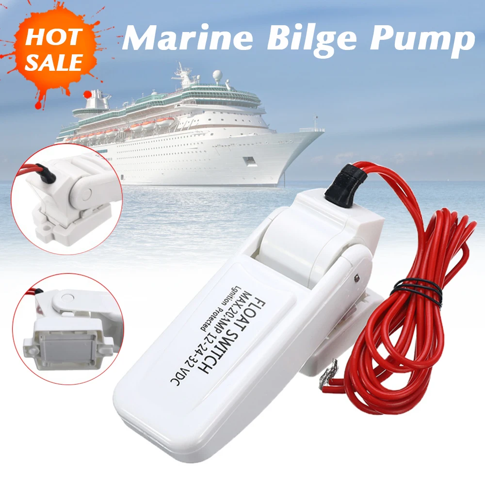 Скидка! насос для лодки Автоматический Поплавковый выключатель электрического