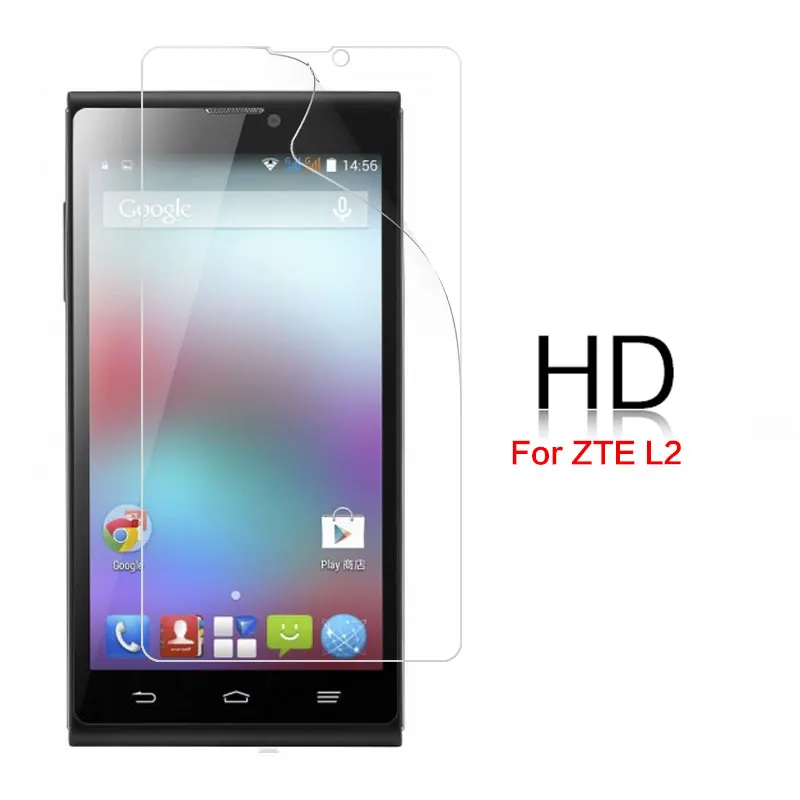 Прозрачная глянцевая HD пленка для ZTE L2 L3 Apex Plus L4 L5 L6 L7 Pro против царапин матовая