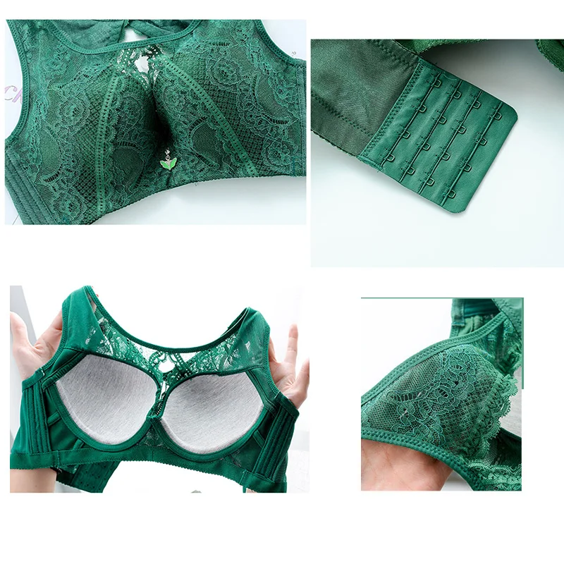 Бюстгальтер женский кружевной без косточек с эффектом пуш-апа чашка C D 38 40 44 46 |