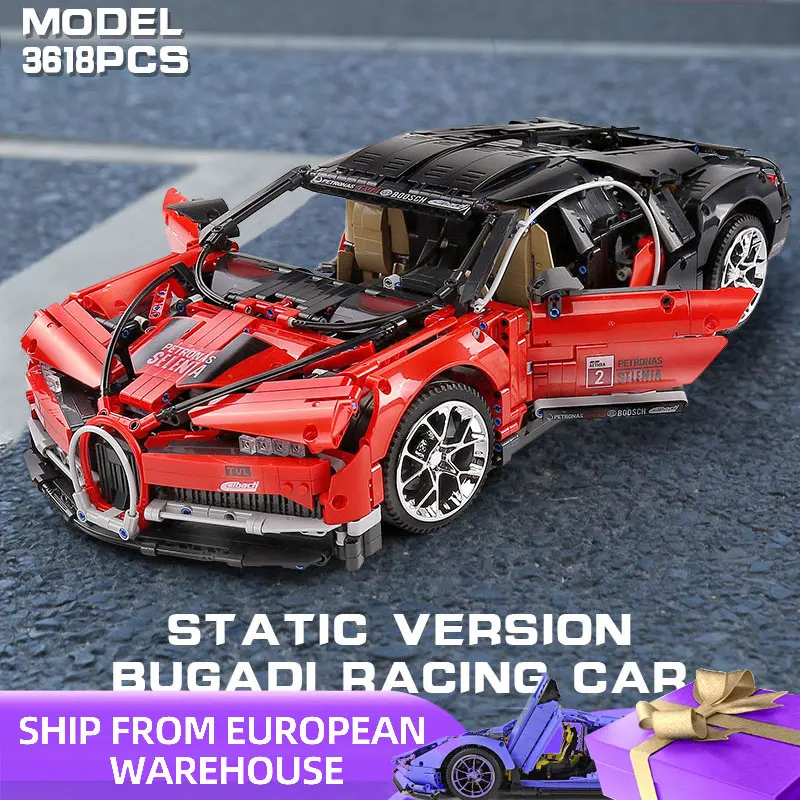 20086B мини строительный блок Technic автомобильные игрушки красная скоростная