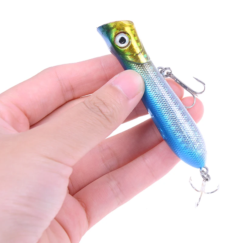 

One Piece Fishing Lures Topwater Pencil Popper Casting Trolling Fish Crankbaits Tackle Accessories