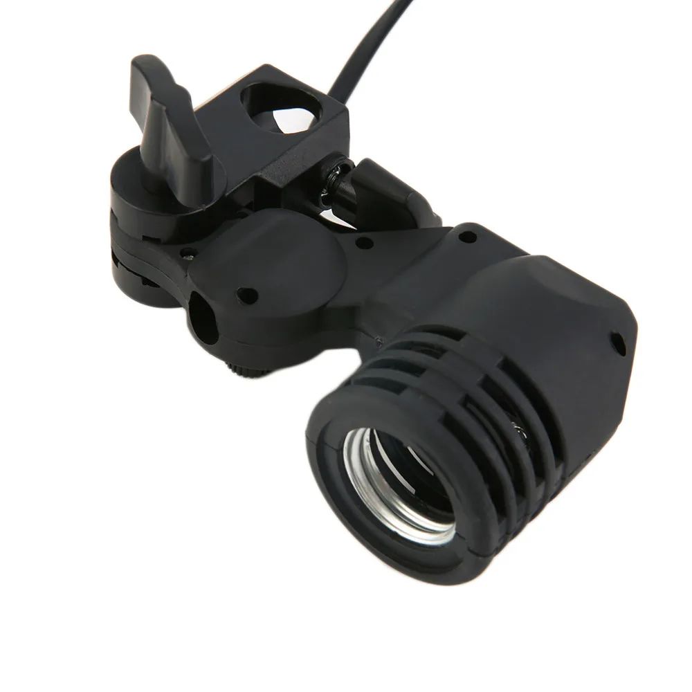 in stock lamp holder e27 socket flash photo lighting bulb holder for photography studio us eu plug free global shipping