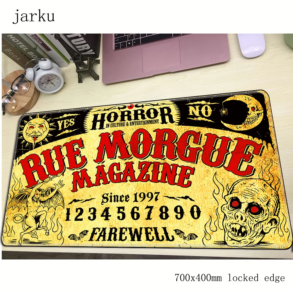 ouija board pad mouse computador gamer mause 700x400X2MM padmouse big HD print mousepad ergonomic gadget office desk mats | Компьютеры и