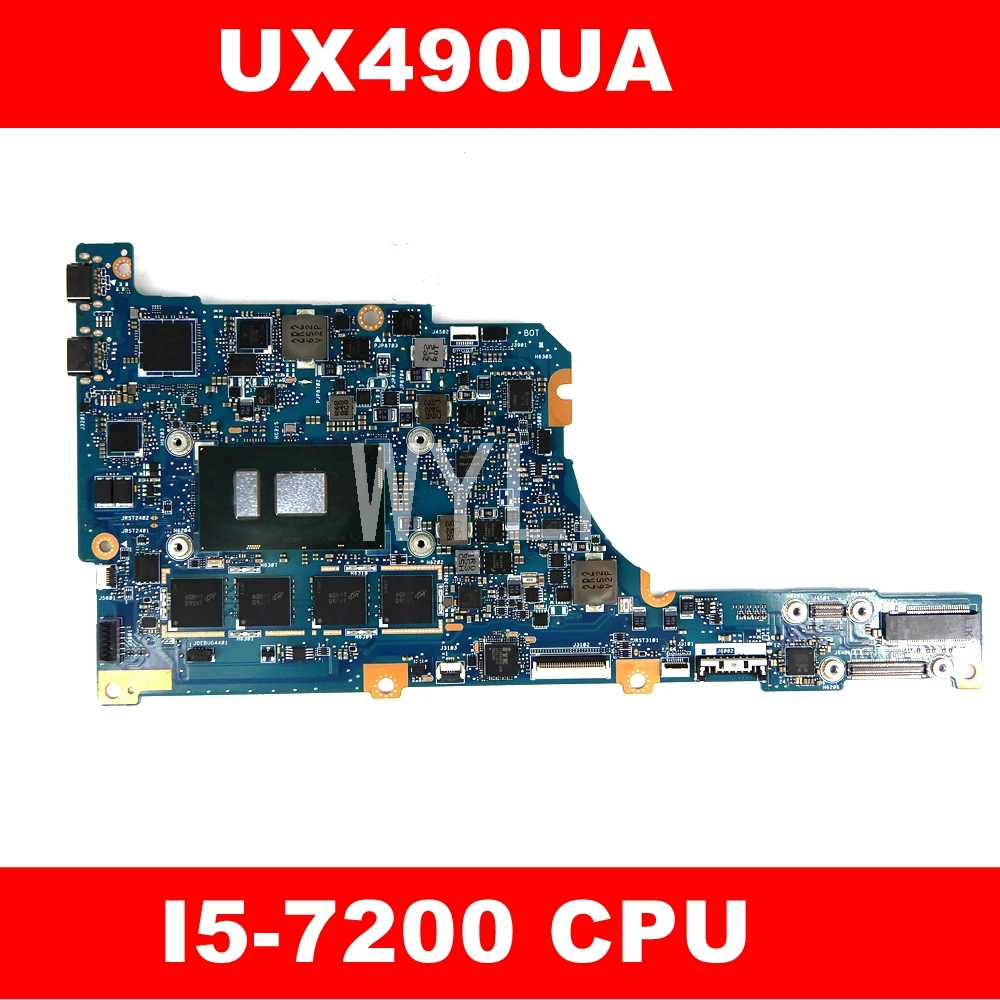 UX490UA i5 7200 Процессор материнская плата REV2.1 для ASUS UX490U UX490UAR zenbook 90NB0CZ0 R05100 Бесплатная