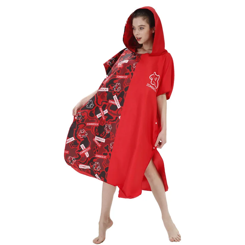 Полотенце с капюшоном для мужчин и женщин банный халат из микрофибры банное