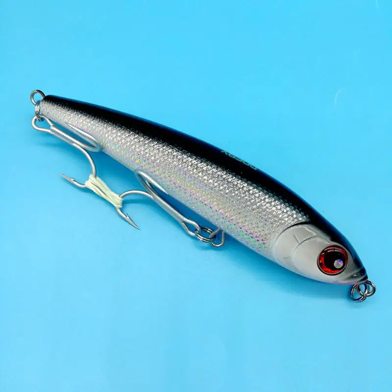 9062 98g 004 NOEBY 1 шт./лот большая приманка для рыбалки карандаш 145 г/98 г/70 г 8 цветов 3D Глаза лодка тролли оседающая на дно приманка hardlure - Цвет: 9062 98g 004