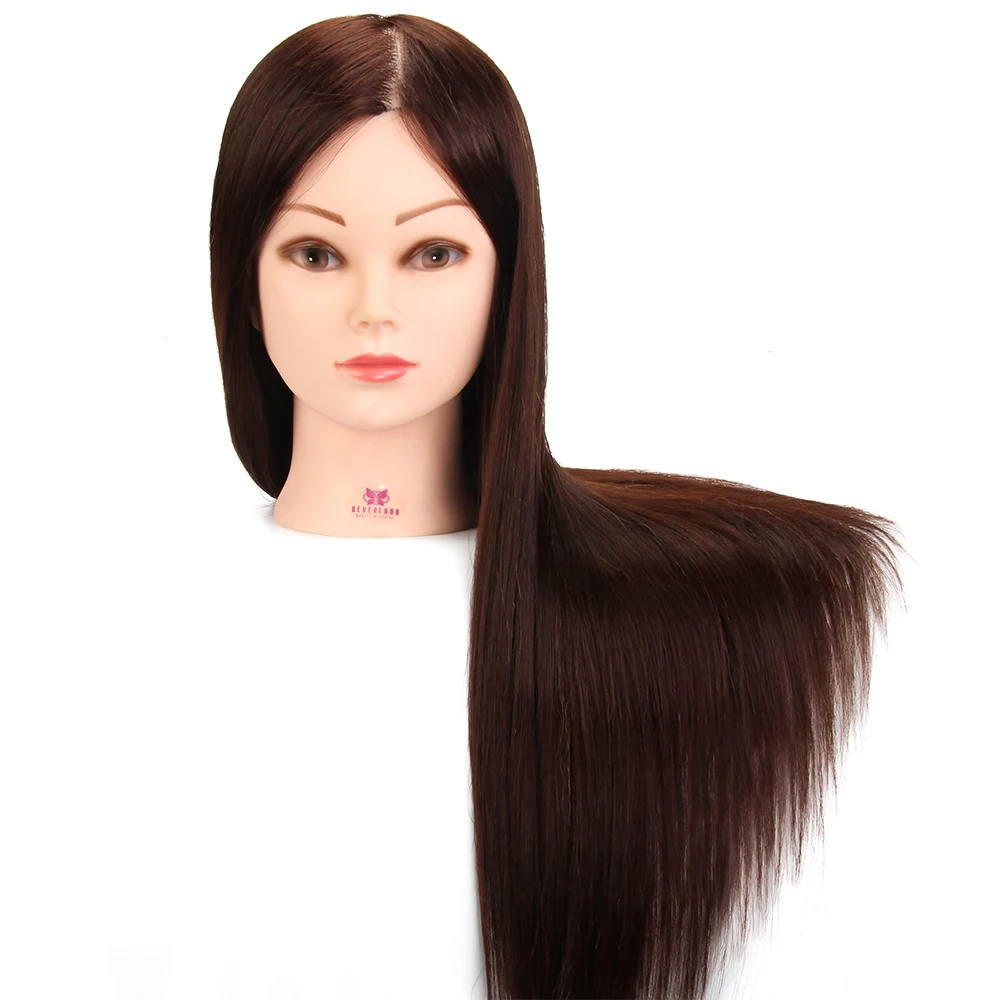 50% настоящие натуральные волосы животных манекен голова для причесок Салон