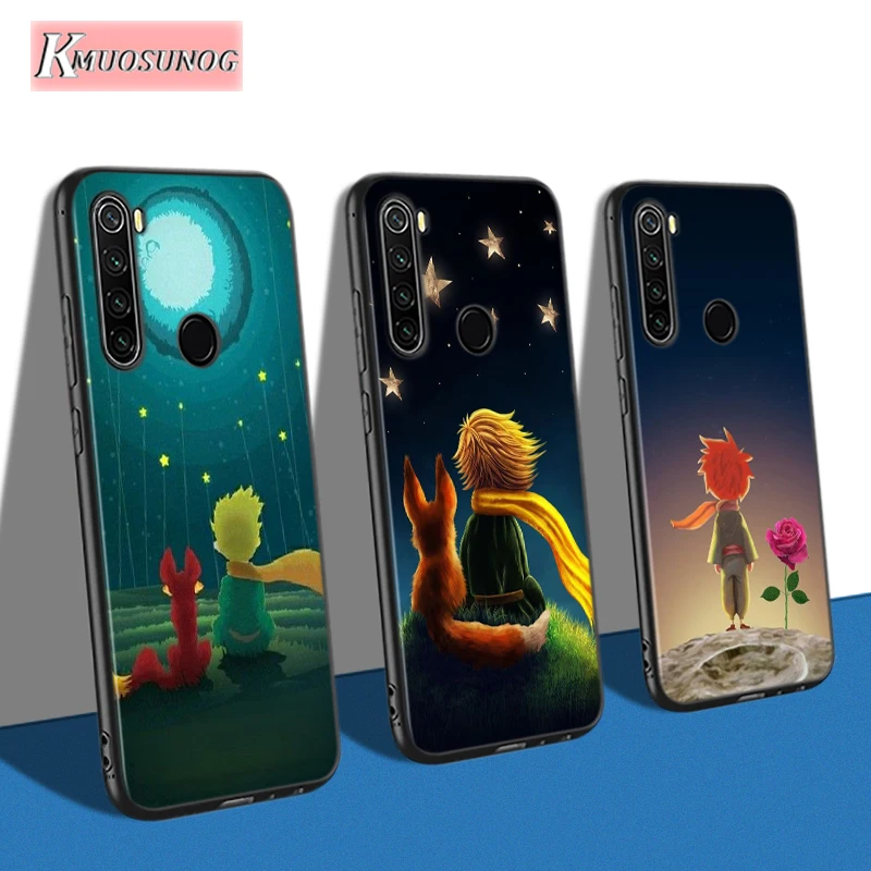 Чехол для телефона Redmi Note 8T 8 7 6 5 Pro 5A 4X черный милый маленький принц чехол Xiaomi 9 9S
