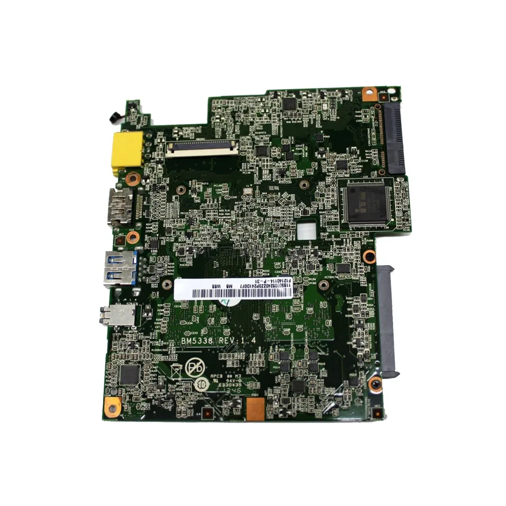 

Laptop Motherboard For Lenovo Flex10 Flex 10 W8P 5B20G94327 SR1YW N2807U 4GB RAM BM5338 100% Tested