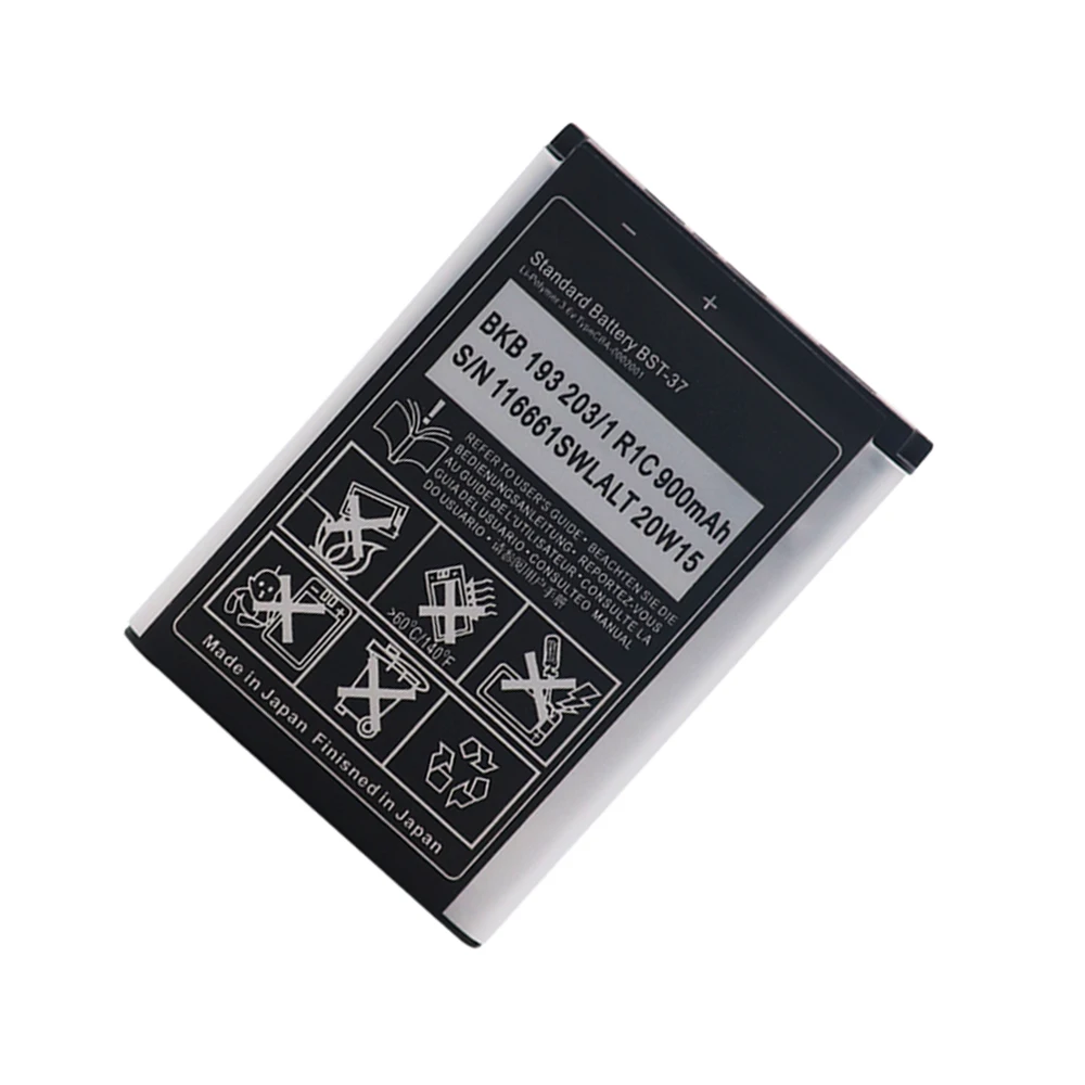 2 шт. высокое качество Sony Ericsson BST37 BST 37 37900mAh 3 6 v мобильный телефон аккумулятор
