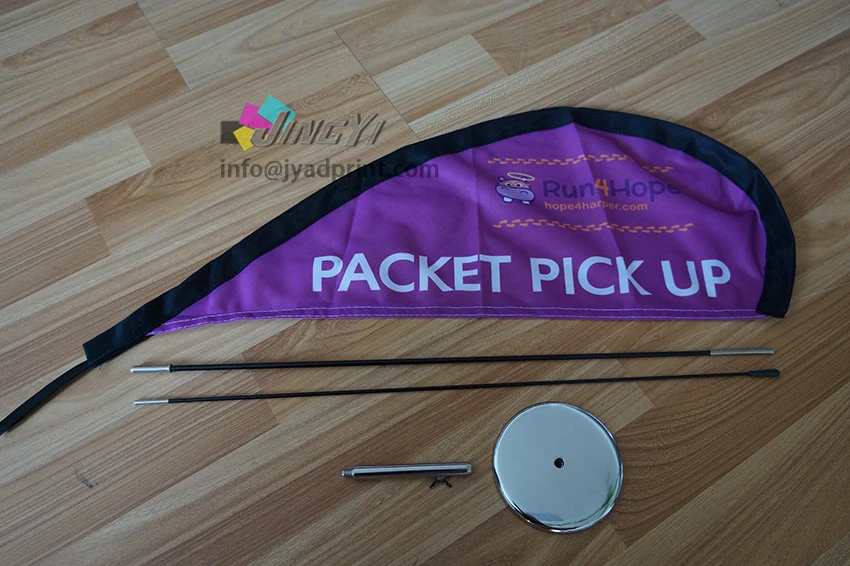 Стол с принтом на заказ/настольная подставка витрина Каплевидным флагом|teardrop