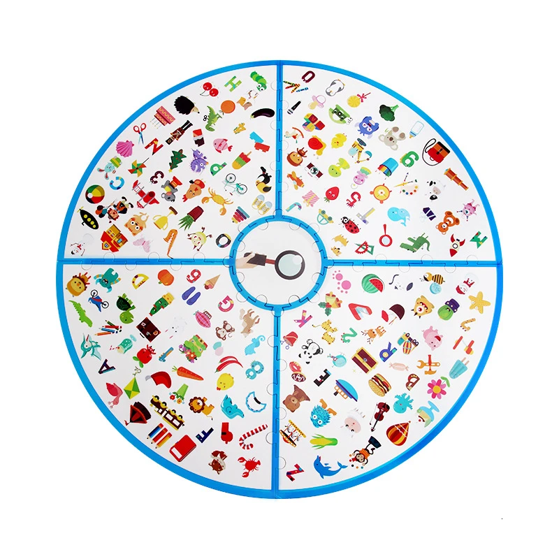 Дети головоломка Монтессори игрушки тренировка мозга дети 3D детективы Смотреть