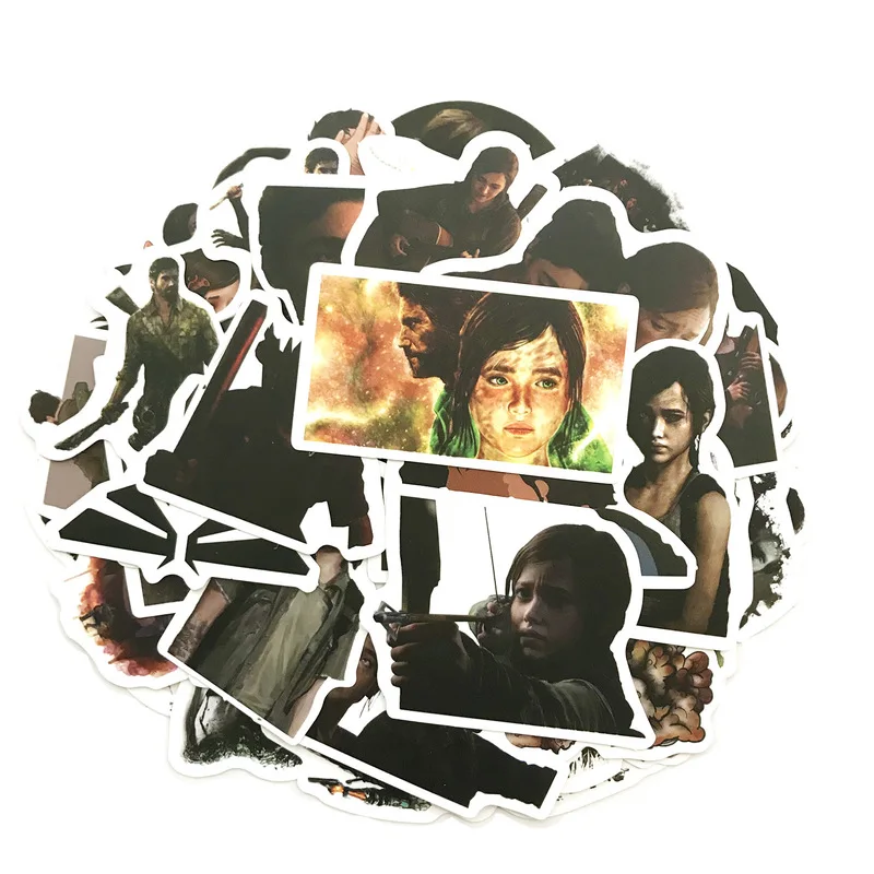 

10/50 шт./упак. мультфильм последний из нас наклейки для мотоцикла скейтборд велосипед ноутбук телефон чемодан автомобильный домашнего декора