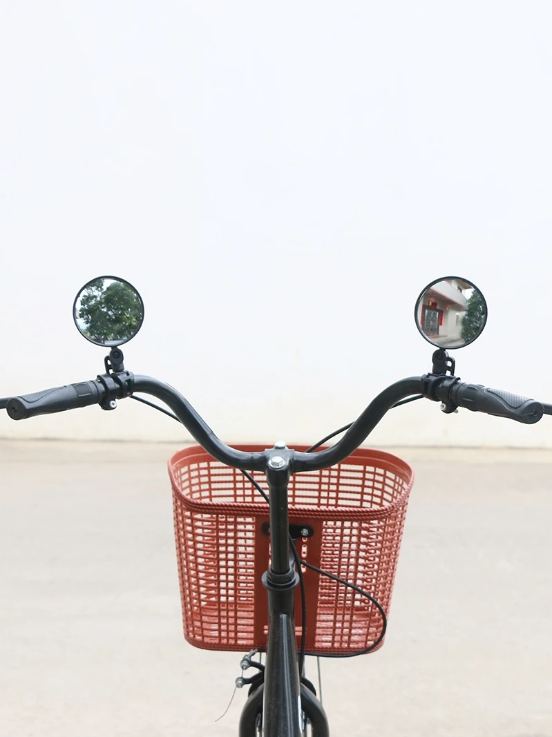 

Bicycle Rearview Mirror Battery Car Convex Mirror Installation-Free Universal Bicycle Rear View Mirror Rearview Mirror of