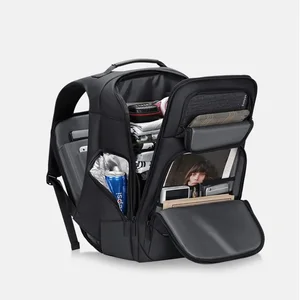 Рюкзак мужской с защитой от кражи, вместительный деловой ранец для ноутбука 15, 15,6 дюйма, водоотталкивающая дорожная сумка с USB-зарядкой