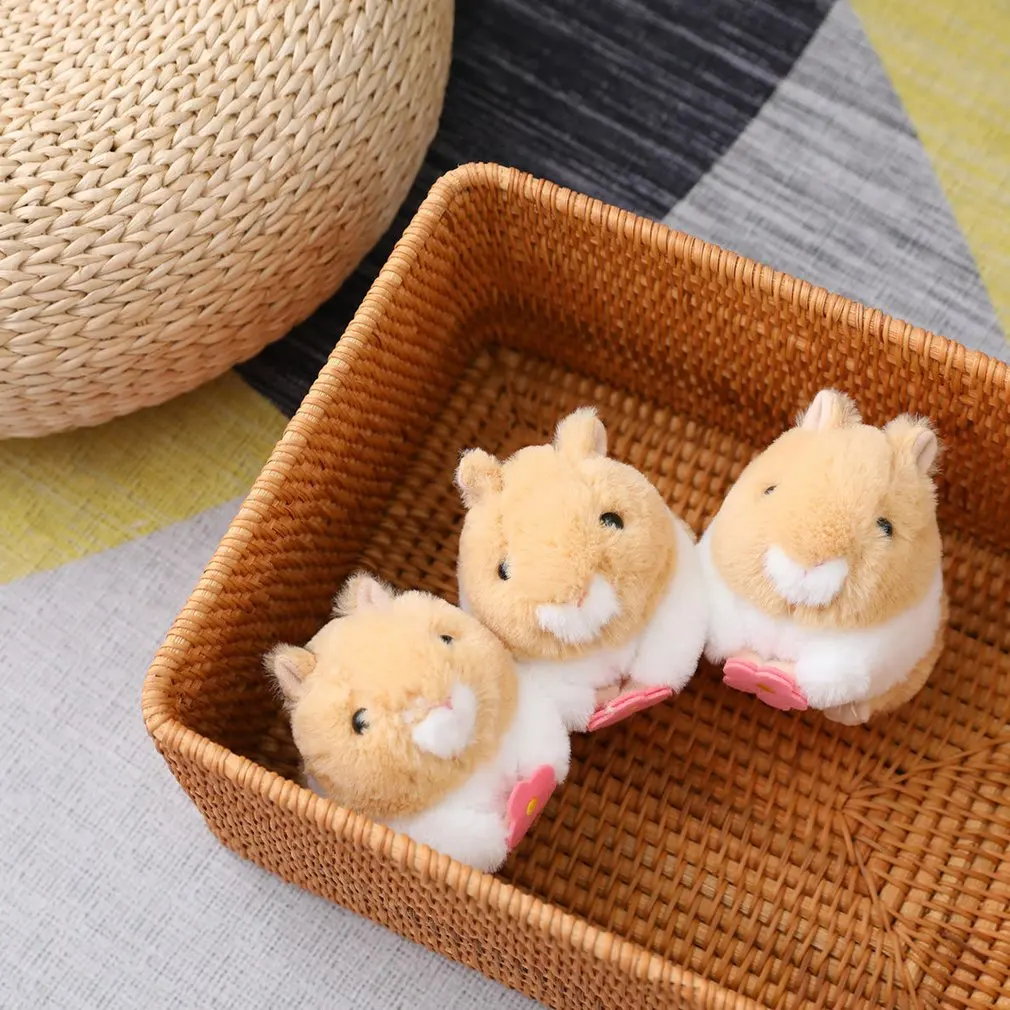 

Shake Tail Hamster Plush Toys Pull Cord Turn Tail Hamster Doll Plush Christmas Birthday Gift For Girls