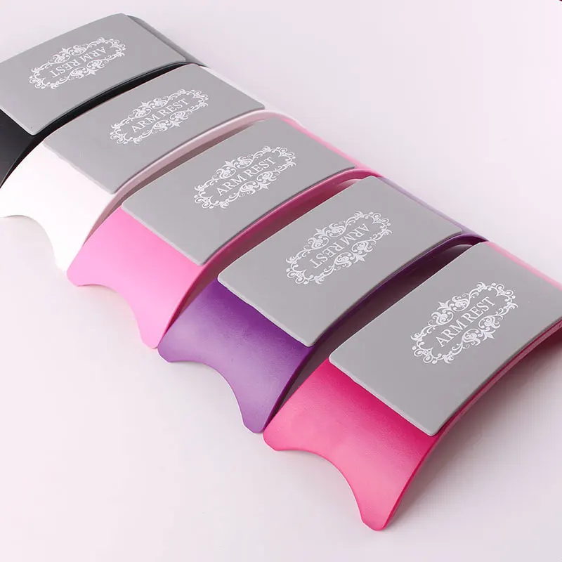 1 шт. Пластик & силиконовый ладонь подлокотника ногтей художественная Подушка