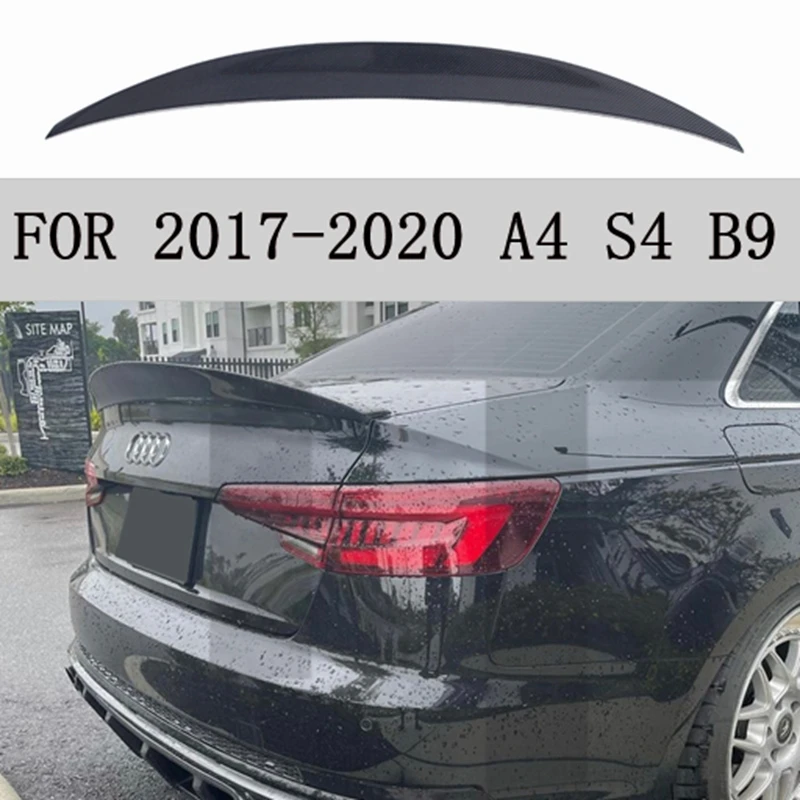 HK Style спойлер из углеродного волокна для заднего багажника автомобильное крыло