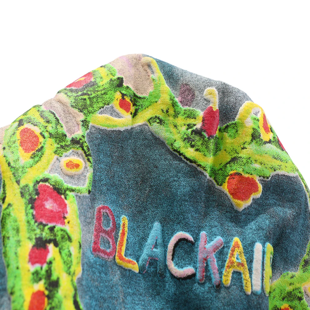 

Hip Hop Oversized Streetwear Angel Heart Letter Graffiti Print T-Shirt Long Sleeve Tshirts Harajuku Cotton Loose Tops Tees Black