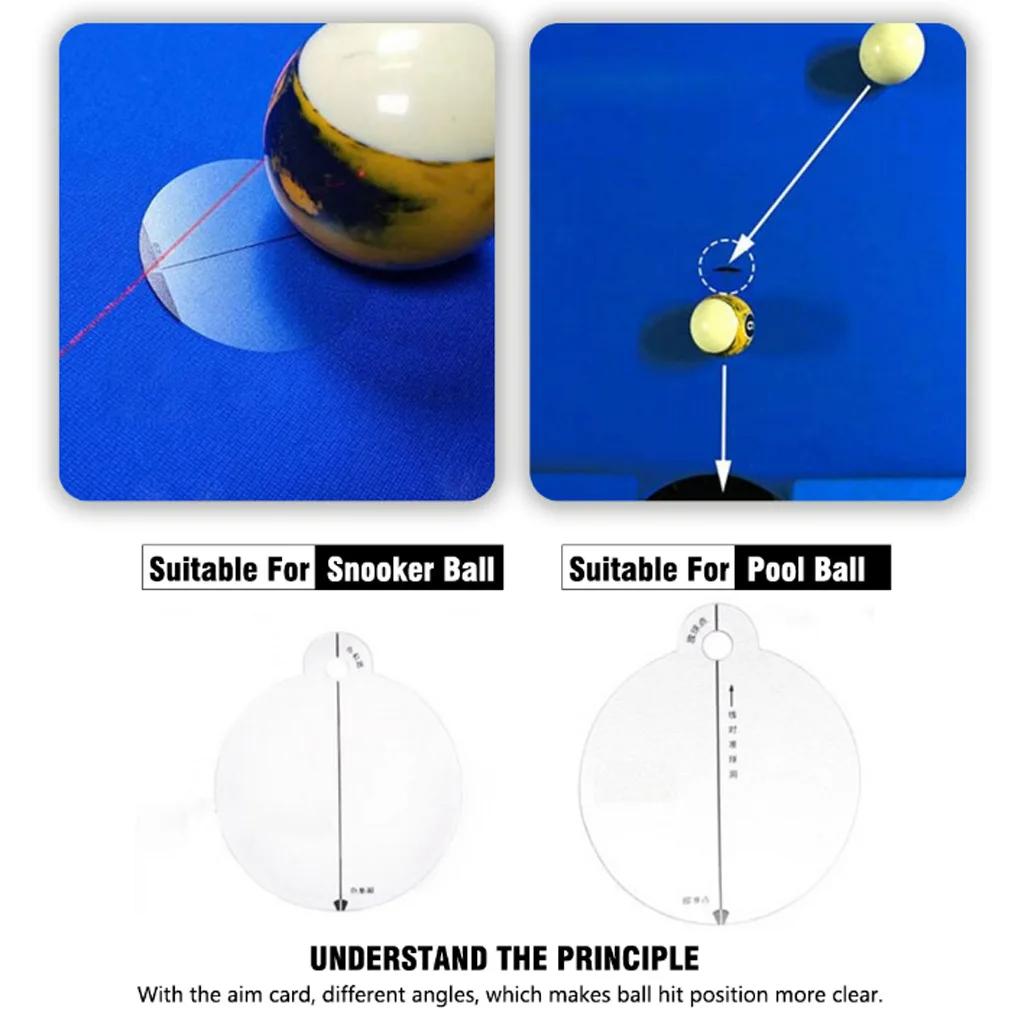 

Pool Snooker Cue Laser Sight Billiard Training Equipment Practice Aid Correcto