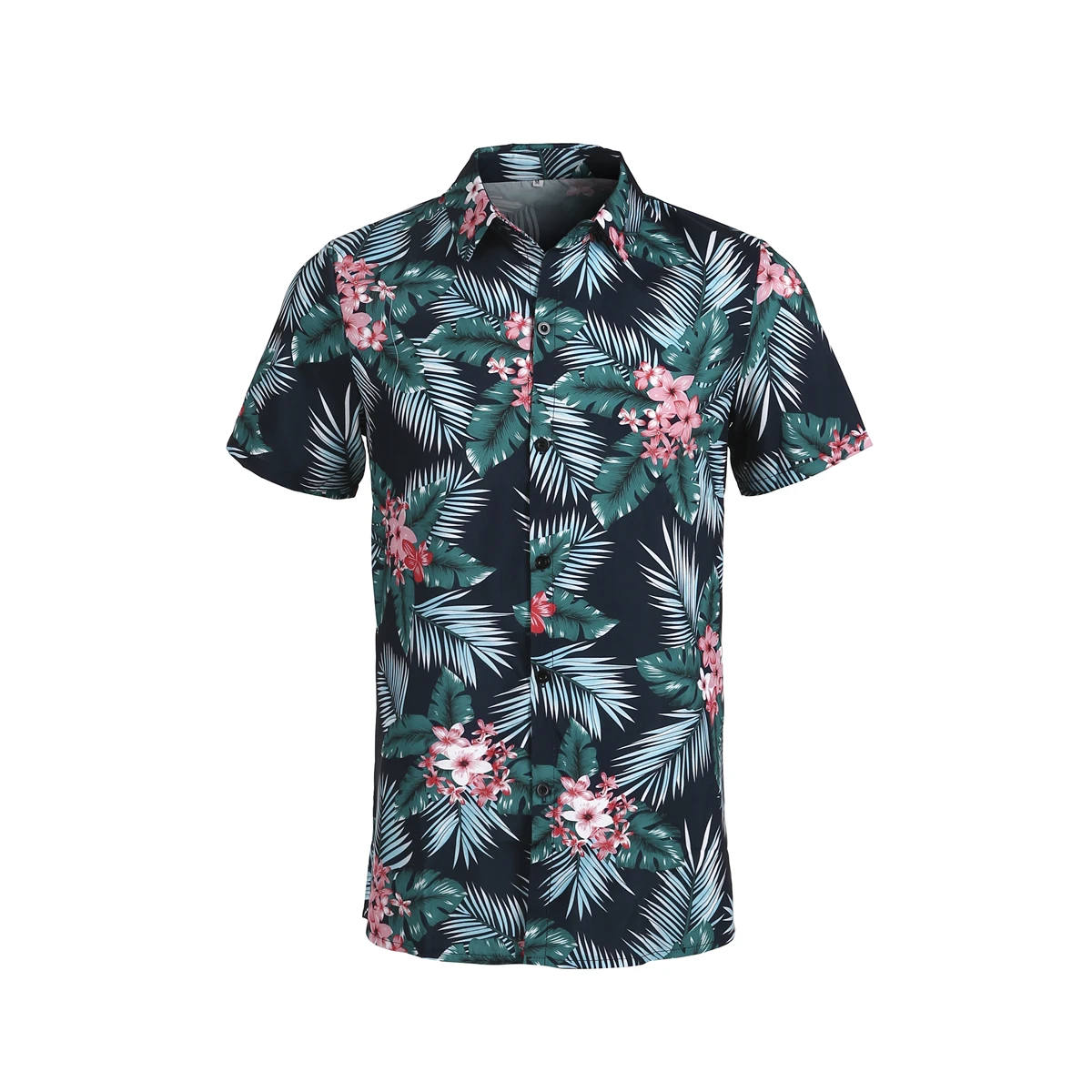 

Men Hawaiian Summer Floral Printed Beach Sea Short Sleeve Shirt Tops Blouse Male Summer Floral Beach Shirts Top Clothing