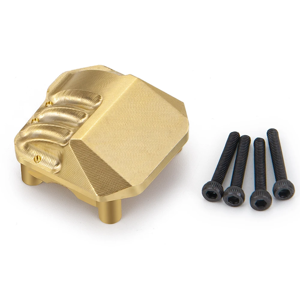 1pcs AXSPEED латунь баланс Вес различные Чехлы счетчик Вес для 1/10 RC автомобиль SCX10 90046 90047 90059 90060 портал осевой привод - Цвет: 1pcs
