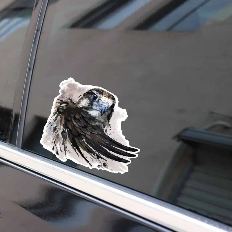 

12x14CM Interesting Unique Eagles Flight Decor Car Sticker Bumper Car Window